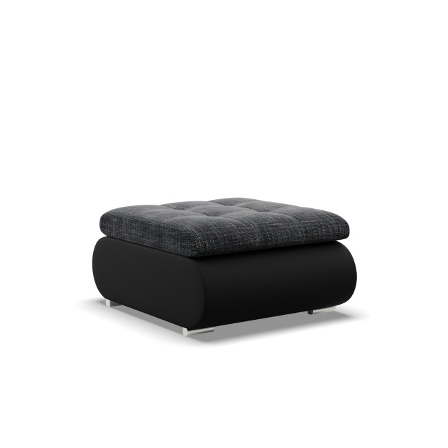 Taburetka FORESTA popolová / čierna