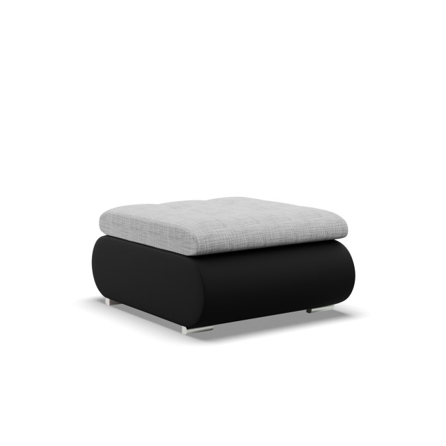 Taburetka FORESTA sivá / čierna