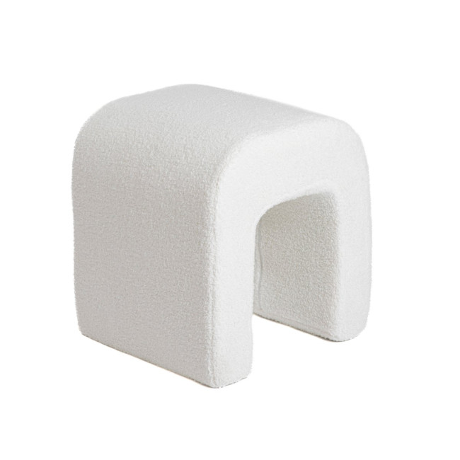 Taburetka HUGILL krémová 704574