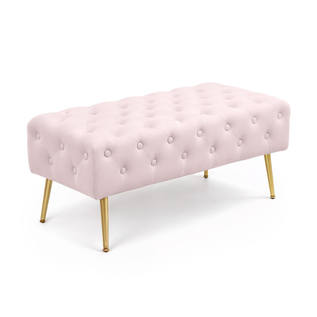 Taburetka MONACO púdrovo ružová