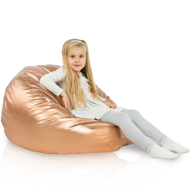 Sedací vak SAKO - medený ekokoža