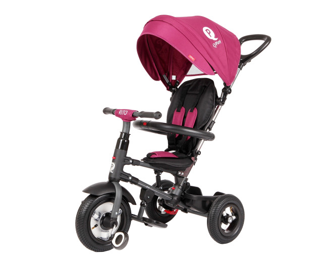 Detská trojkolka Rito Rubber fialová