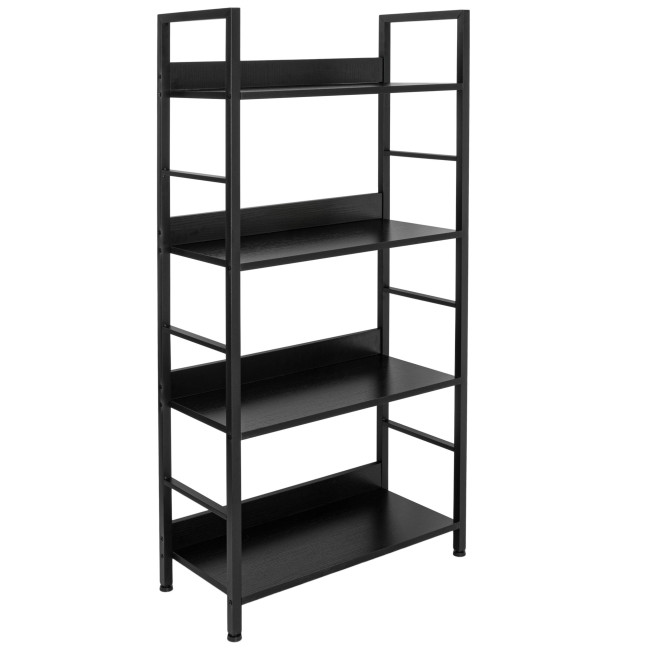 Policový regál VARBERG čierny