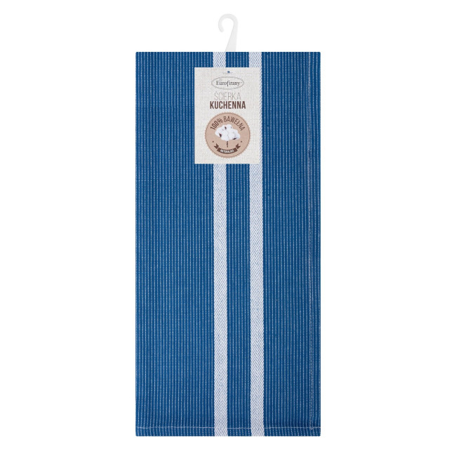 Sada kuchynských utierok OLIVIA 10 modrá / biela