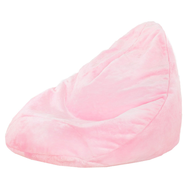 Sedací vak DROP XXL Yeti ružový