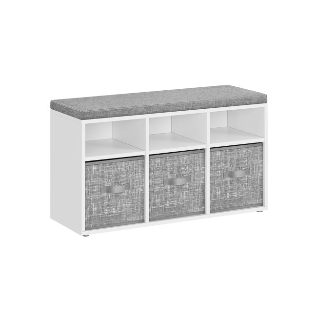 Levně Botník se sezením LSB101W14