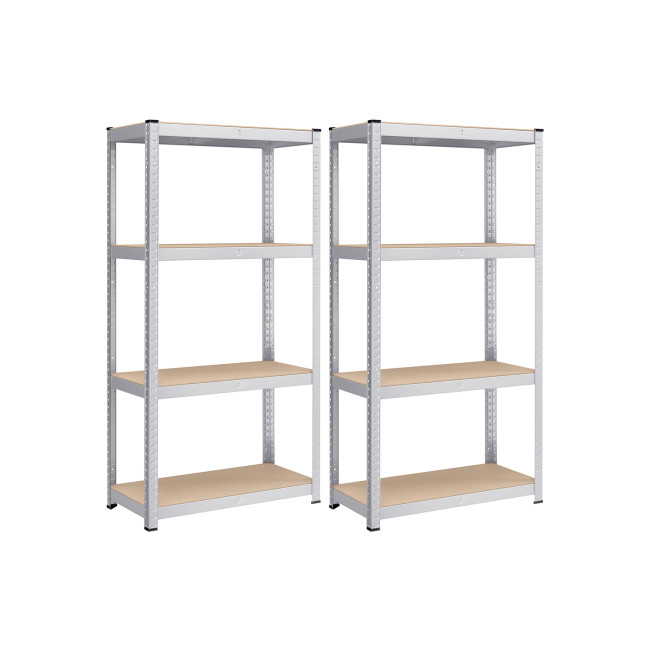 Sada 2 regálov 80x40x160 cm GLR044E02