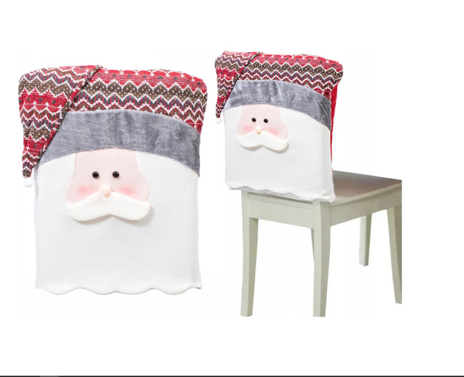 Vianočný poťah na stoličku YX22020