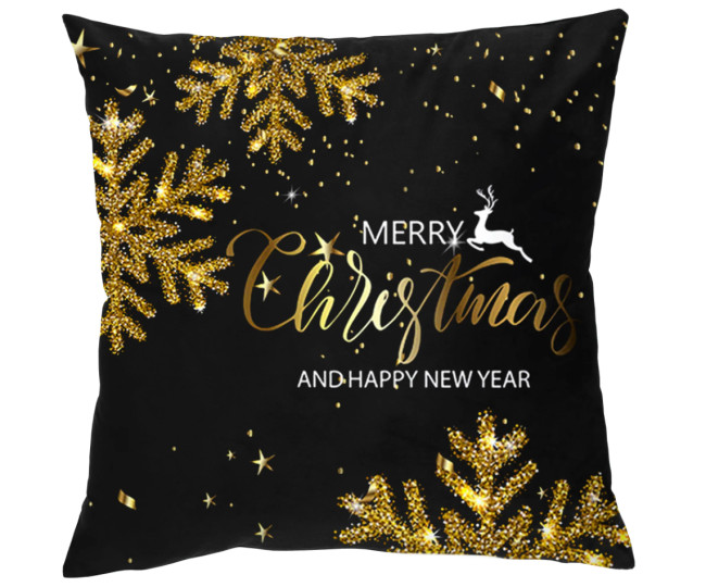 Vianočná obliečka na vankúš 3D 43