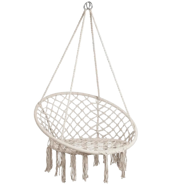 Závesné kreslo BOHO ecru, GL078