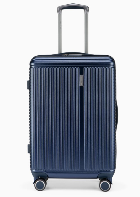 Stredný tmavomodrý kufor Geneva