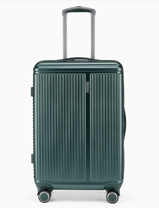 Stredný tmavozelený kufor Geneva