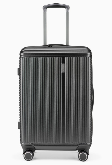 Stredný antracitový kufor Geneva