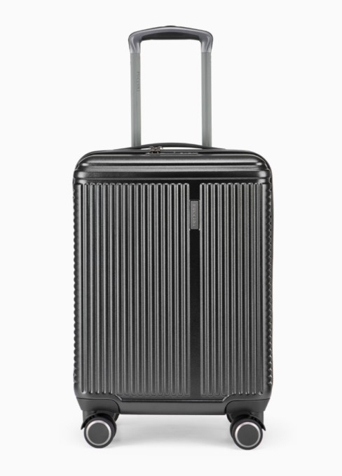 Antracitový kabínový kufor Geneva