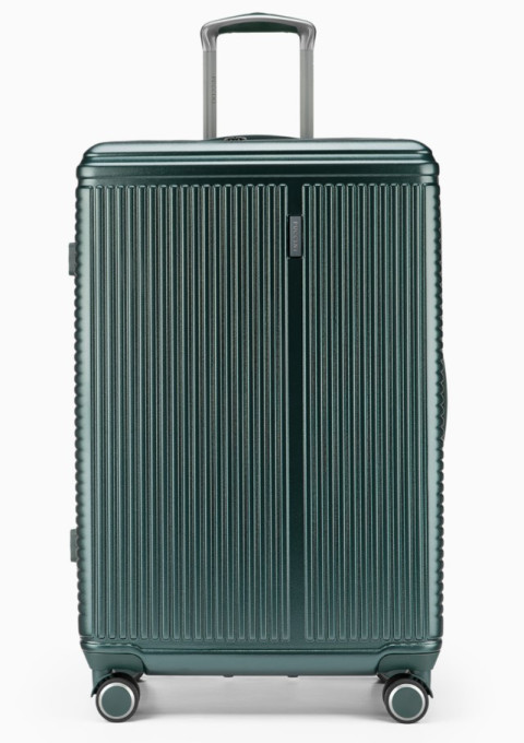 Veľký tmavozelený kufor Geneva