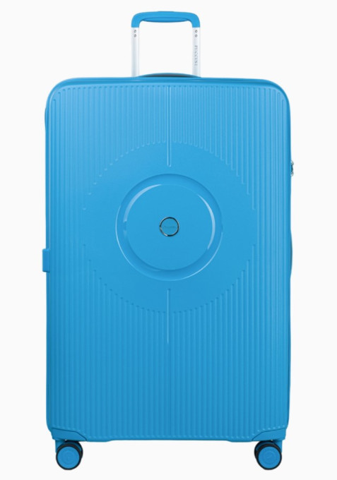 Stredný modrý kufor Mykonos