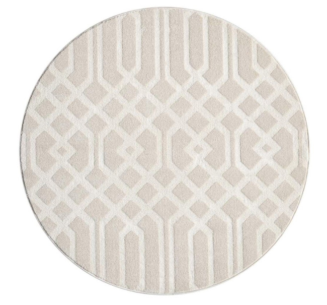 Koberec Flair 138 kruh béžový