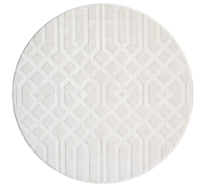 Koberec Flair 138 kruh krémový