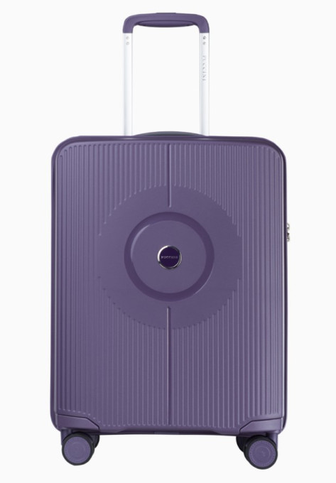 Fialový kabínový kufor Mykonos