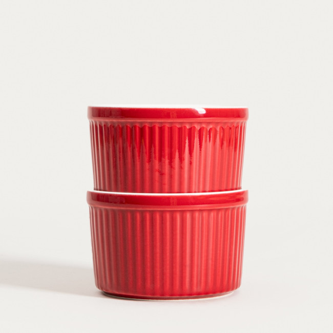 Sada zapekacích mís TINEO červená 763830 (2 ks)