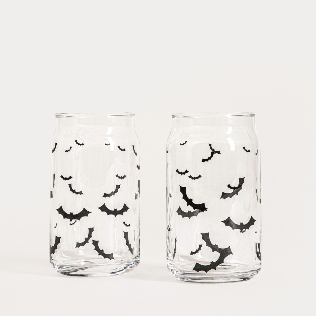 Sada dvoch pohárov GHOST TOWN s netopiermi 748721 320 ml (2 ks)
