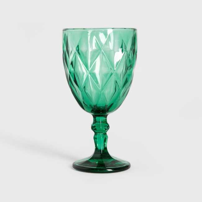 Sada štyroch pohárov LUNO zelené 748189 340 ml (4 ks)