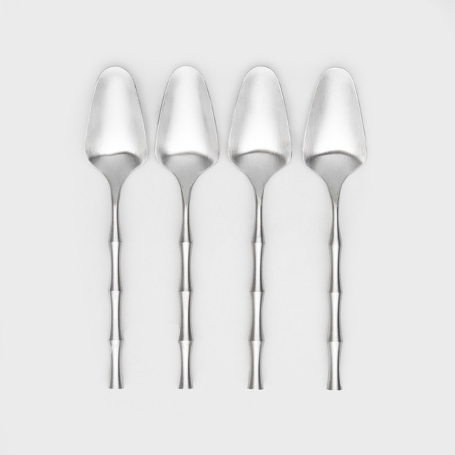 Súprava čajových lyžičiek NINGBO strieborná 727047 (4 ks)