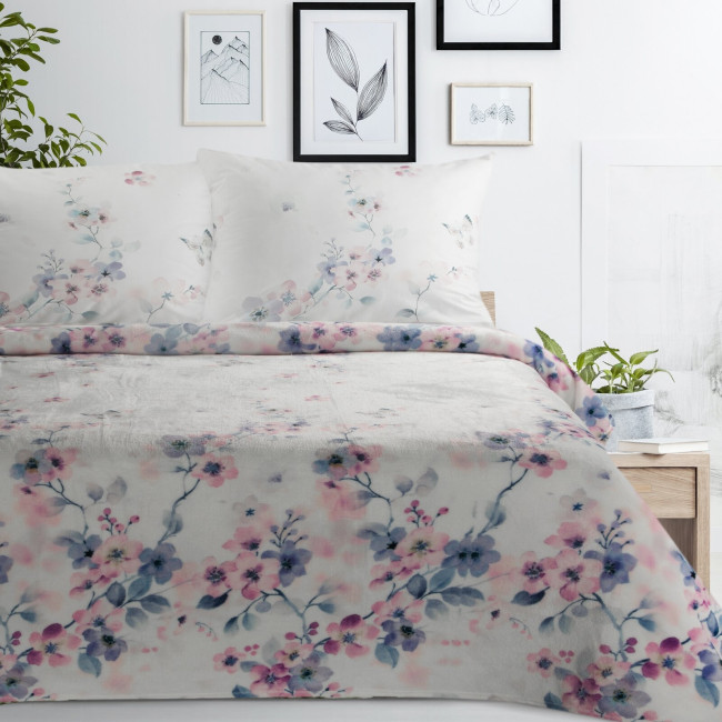 Deka FLORA biela