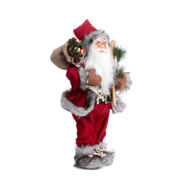 Vianočný škriatok CLAUSE Mikuláš s lyžami 713958