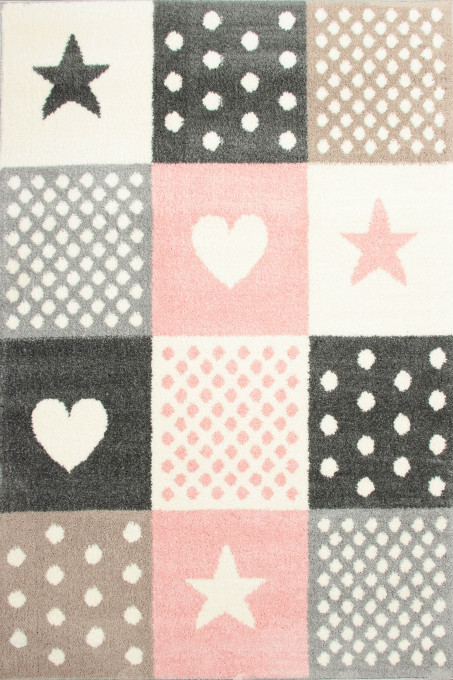 Detský koberec SLIM 10026 béžový / viacfarebný