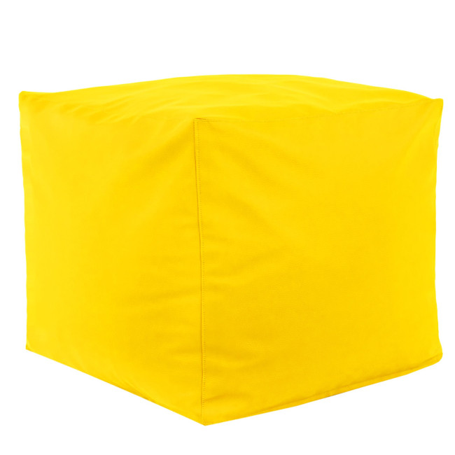 Taburetka žltá ekokoža