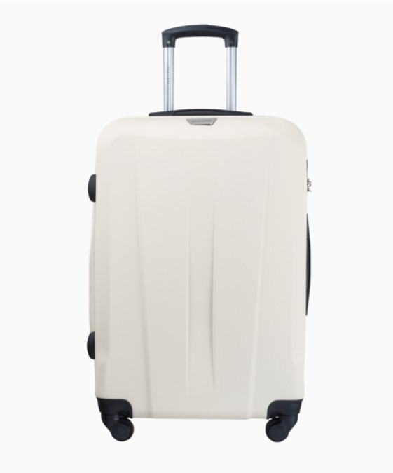 Stredný biely kufor Paris