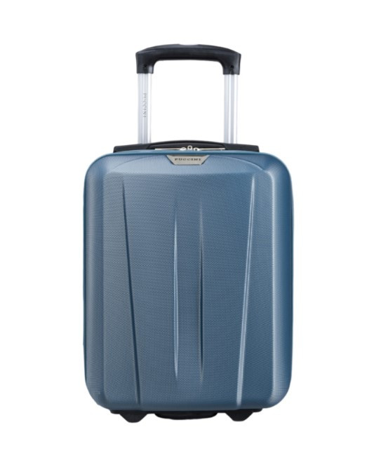 Modrý mini kabínový kufor Paris