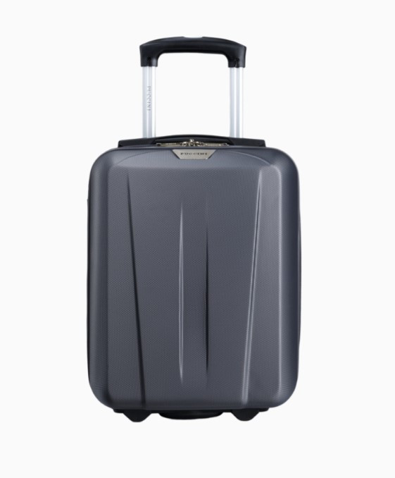 Sivý mini kabínový kufor Paris