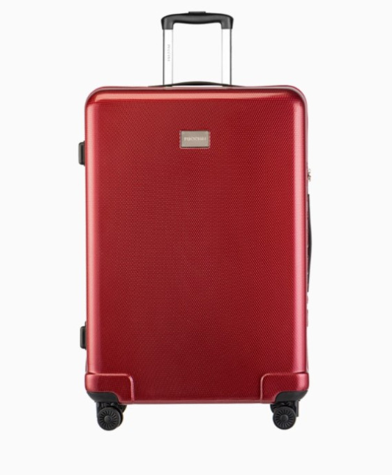 Veľký červený kufor Panama