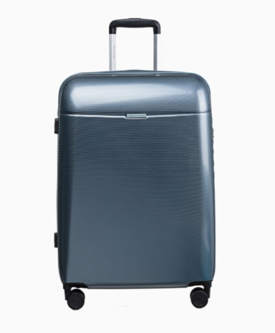 Stredný modrý kufor Voyager 2.0