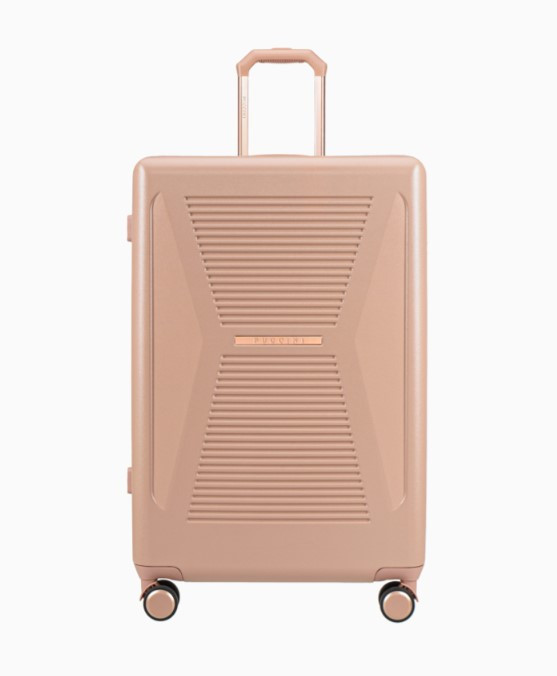 Veľký ružový kufor Malibu
