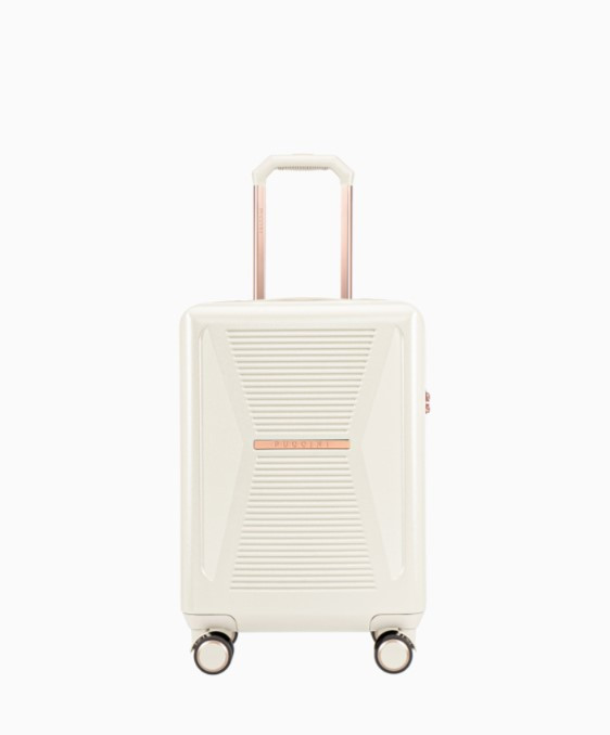Biely kabínový kufor Malibu