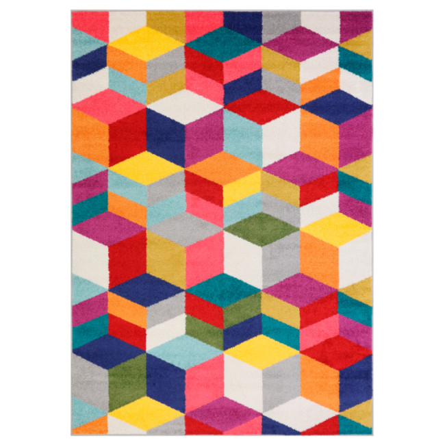 Koberec Salsa 9815A krémový / modrý