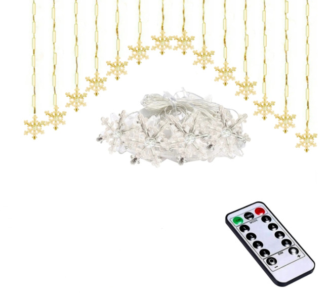 LED záves CD004 s diaľkovým ovládaním