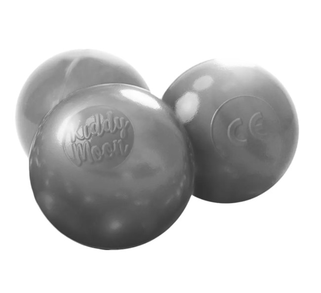 Loptičky do bazéna - strieborné (200 ks)