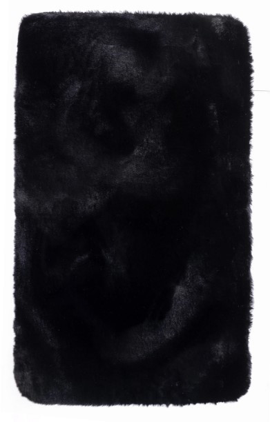 Kúpelňový koberček MOYO čierny