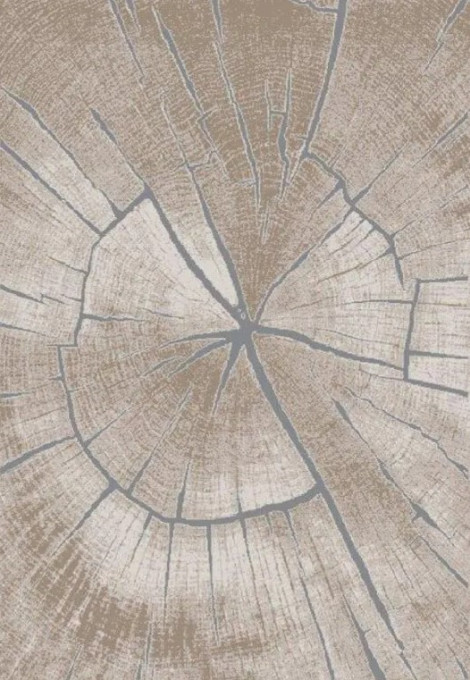 Koberec Mila Venice 7874A tmavosivý / hnedý