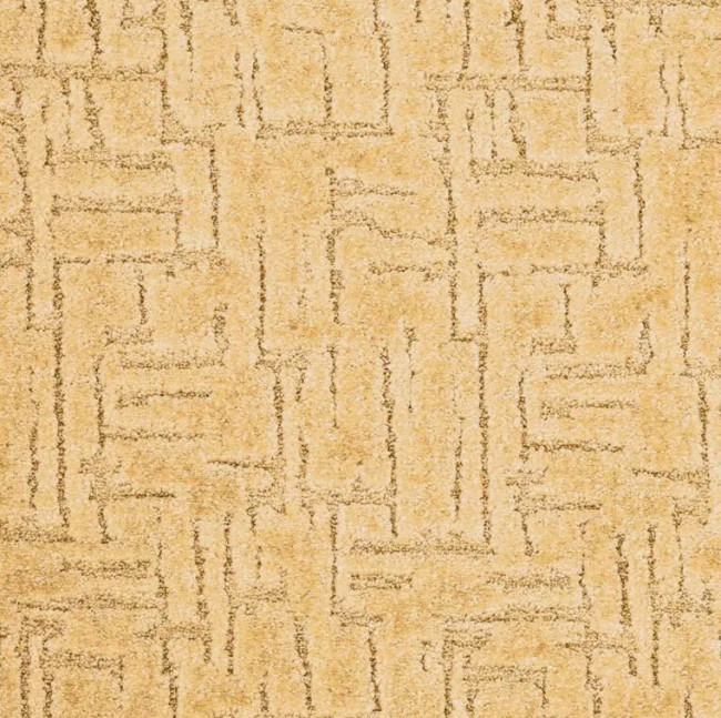 Metrážny koberec Sprint 35 žltý