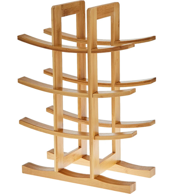 Stojan na víno 371572 bambusový