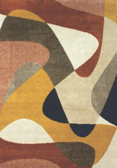 Koberec Achat 618 Rust krémový