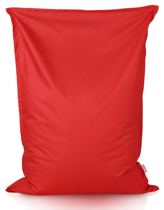 Vankúš na sedenie červený nylon