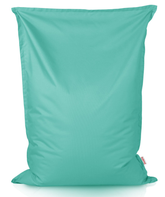 Vankúš na sedenie tyrkysový nylon