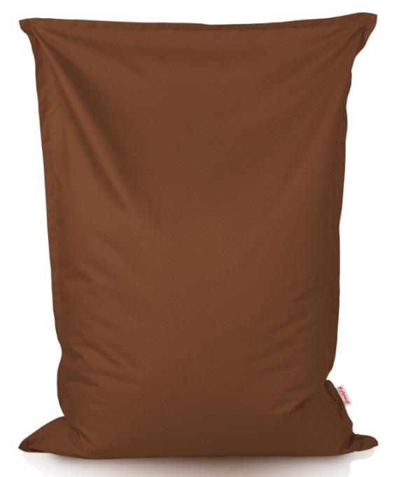 Vankúš na sedenie hnedý nylon