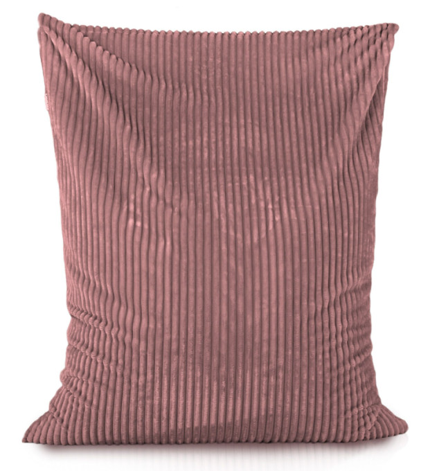 Vankúš na sedenie staroružový stripe